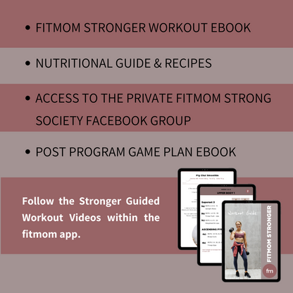 DIY STRONGER PROGRAM